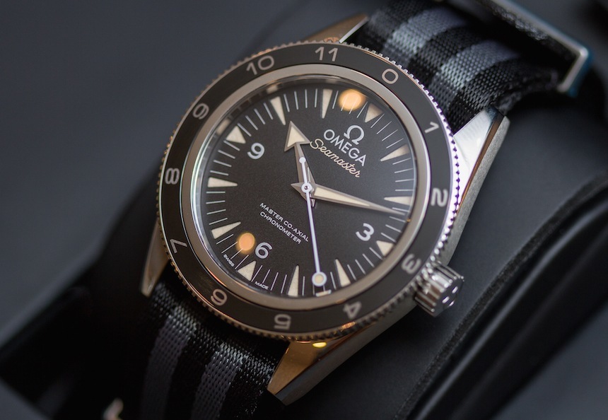 Omega Seamaster 300 Spectre Limited Edition James Bond Watch Hands-On Hands-On 