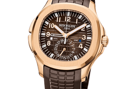 Patek Philipe Aquanaut 5164R (Rose Gold) view